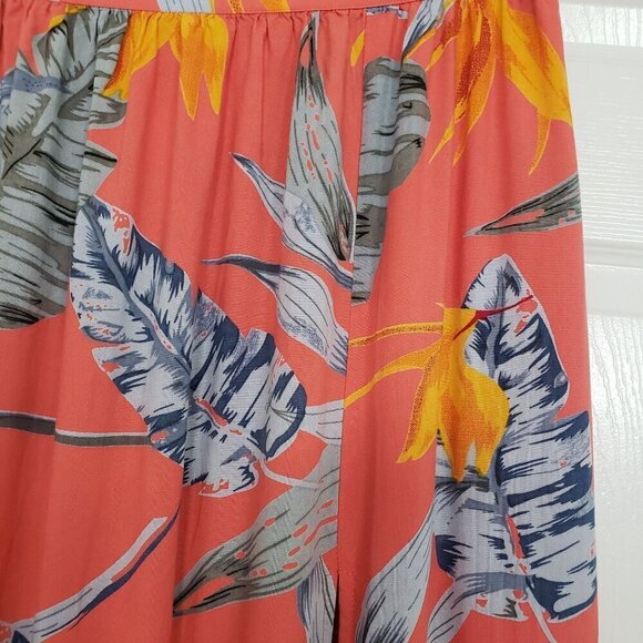 Patrons of Peace Floral Maxi Skirt Tropical Lightweight Flowy Womens Size Medium - Picture 3 of 12